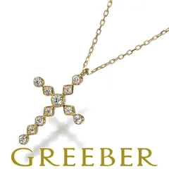 アーカー ネックレス ダイヤ ダイヤモンド 0.09ct ビリーブクロス K18YG #181708