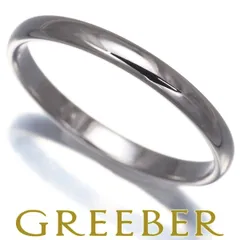 ティファニー リング クラシックバンド ウェディング 2mm 9号 Pt950 #180643