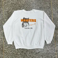 90s USA フーターズ Hooters ヴィンテージ スウェットシャツ XL