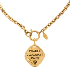 CHANEL シャネル 　ネックレス 　カンボンライン　31　RUE　CAMBON　GP（ゴールドメッキ） レディースイヤリング 　レディースバッグ ハイブランド【中古】【送料無料】