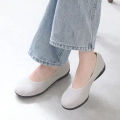 [ライトグレー]日本製 パンプス 外反母趾 靴 バレエシューズ フラットシューズ 幅広 3E メッシュ ローヒール ぺたんこ 痛くない 柔らかい 長時間 疲れない 歩きやすい 軽量 フォーマル 仕事用 通勤 立ち仕事 冠婚葬祭 おしゃれ k58-378068