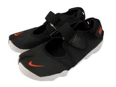ナイキ NIKE WMNS AIR RIFT BR BLACK/RUSH ORANGE DN1338-001 エア リフト BR 26cm 黒 ブラック スニーカー シューズ 靴