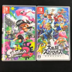 中古 Switch スプラトゥーン2 大乱闘スマッシュブラザーズ セット