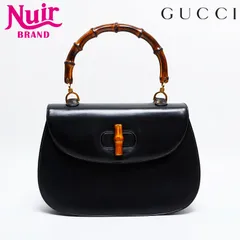 GUCCI グッチ ハンドバッグ バンブー レザー 2way