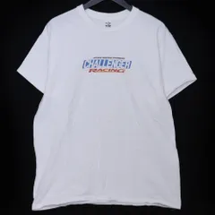 CHALLENGER CMC RACING LOGO TEE Lサイズ ホワイト