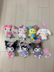 新品) サンリオ キャラクター キーホルダー 7種セット (くるみ マイメロディ シナモン 他