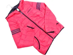 adidas アディダス NEO ネオ ロゴ 3ライン フード ダウン ジャケット sizeS/ピンク ◆■ レディース