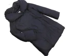 ROPE ロペ ビッグカラー ダウン コート size36/濃紺 ◆■ レディース