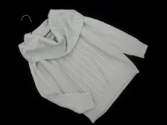 earth music&ecology アースミュージック＆エコロジー オフタートルネック ニット セーター sizeF/サックス ◇■ レディース