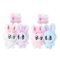 エスターバニー ニコぬいキーホルダー ぬいぐるみキーホルダー リボンバニー クリームバニー キャラクター Esther Bunny ボールチェーン