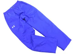 UNDER ARMOUR アンダーアーマー ウィンドブレーカー パンツ sizeSM/青 ◆■ メンズ