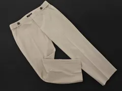 BURBERRY LONDON バーバリーロンドン センタープレス加工 テーパード パンツ size38/グレージュ ■◇ レディース