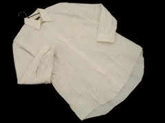 BURBERRY LONDON バーバリーロンドン ストライプ シャツ size80/白 ◇■ メンズ