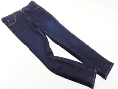 C17 シーセブンティーン 裏起毛 スキニー デニムパンツ sizeS/紺 ◇■ レディース