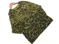 EVEX by KRIZIA エヴェックスバイクリツィア アニマル柄 七分袖 ニット セーター size40/カーキ ◇■ レディース