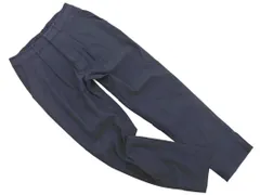 SHIPS シップス タック テーパード パンツ sizeS/紺 ■■ レディース