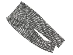 URBAN RESEARCH アーバンリサーチ 総柄 テーパード パンツ 黒 ■■ レディース