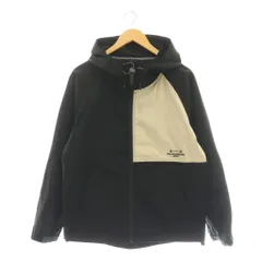 インヘリット INHERIT ナイロンジャケット フードジャケット M ブラック /DF ■OS