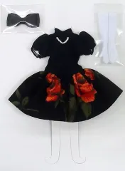 【中古】ドールアクセサリー 27cm用 コーディネートドレスコレクション(花柄ワンピース) リカちゃんキャッスル限定