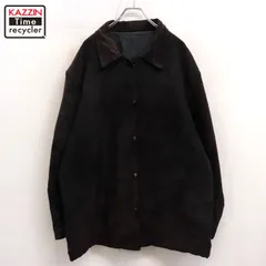 80s vintage 裏地キルティング コーデュロイ ジャケット メンズ XL~サイズ相当 ビッグサイズ オーバーサイズ