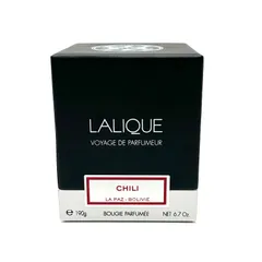 【楠本質店/元住吉】未開封品・新品　ラリック　LALIQUE　キャンドル　CHILI　190g　アロマキャンドル　インテリア　オブジェ