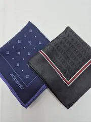【used品】美品！BURBERRY メンズハンカチ セット
