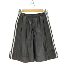 アディダスオリジナルス adidas Originals フェイクレザー アディカラー スリーストライプスショーツ メンズ JPN：S 