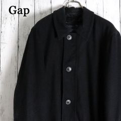 00s GAP オールドギャップ メルトンウール カーコート キルティング M