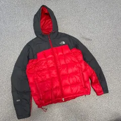 THE NORTH FACE 800 ヌプシ ダウン ブラック/レッド