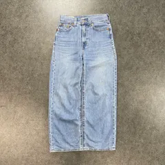 LEVI'S PREMIUM HIGH LOOSE Jeans リーバイス プレミアム ハイルーズ デニムパンツ ジーンズ ジーパン ストレート ブルー USED W28 28×29 PC9-55930-0003