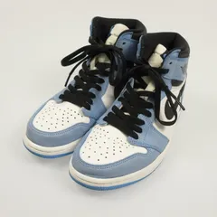 【姫路東店】 中古 NIKE | ナイキ スニーカー AIR JORDAN 1 HIGH OG UNIVERSITY BLUE 555088-134 ライトブルー 26.5cm 【126】