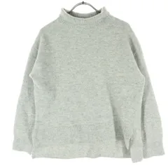 Simplicite シンプリシテェ ウール 長袖 タートルネック ニット グレー レディース 古着