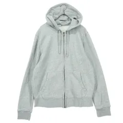 美品 GAP ギャップ 裏起毛 長袖 ジップパーカー S グレー レディース 古着