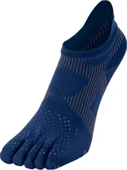 ファイテン Phiten 足王   ソッキング   レーサー 5 本指  AL948671 ヴァイオレット/グレー