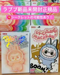 ⭐️【正規品・新品未開封】ラブブ　POP MART THE MONSTERS Big Into Energy & Exciting Macaron 2個セット らぶぶ ぬいぐるみ ポップマート 2ピース