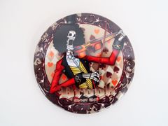 東京ワンピースタワー 4周年缶バッジ ブルック 麦わらストア・トンガリ