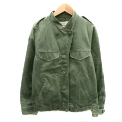 コーエン coen Emergency C.E.C. Clothing ブルゾンジャケット ミリタリージャケット ミドル丈 M カーキ /YK24のサムネイル
