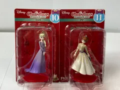 ディズニー クリスマスオーナメント くじ 2025  エルサ＆アナ セット フィギュア