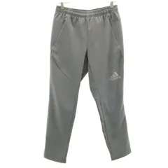 adidas アディダス トラックパンツ M グレー メンズ 古着