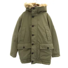 GAP ギャップ ダウンコート S カーキ メンズ 古着