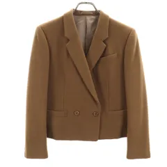 Burberrys バーバリーズ 90s カシミヤブレンド オールド ダブル テーラードジャケット 9AB2 ブラウン レディース 古着