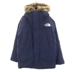 美品 THE NORTH FACE ノースフェイス 光電子 アンタークティカ ダウンパーカー L ネイビー ND92032 アウトドア メンズ 古着