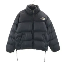 THE NORTH FACE ノースフェイス ヌプシ ダウンジャケット L ブラック NF003AS アウトドア ポケッタブル メンズ 古着