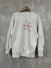 Champion チャンピオン 90s ビンテージ AVONA STATE ATHLETICS リバースウィーブ スウェット sizeXL/グレー ◆■◎レディース