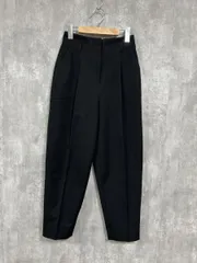 NATURAL BEAUTY BASIC ナチュラルビューティーベーシック コクーン ハイウエスト スラックス パンツ sizeXS/黒 ■■ レディース