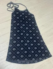 花柄ニットスカート