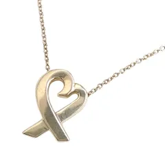 TIFFANY&Co. ティファニー シルバー925 パロマ・ピカソ ラビングハート ネックレス SILVER 約2.81g【中古】JA-25585
