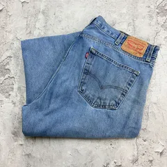 Levi's　リーバイス　505　デニムパンツ　W42 L30　ボトムス　ジーンズ　古着　ライトブルー　水色