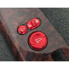 デザイン性UP♪ ドアミラー スイッチ カバー 赤 ステップワゴン RG1 RG2 RG3 RG4 B G 24Z スパーダS スパーダ24S Zi b13602