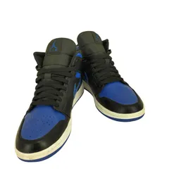 ジョーダンブランド JORDAN BRAND NIKE AIR JORDAN 1 MID BLACK/BLUE メンズ JPN：27.5 